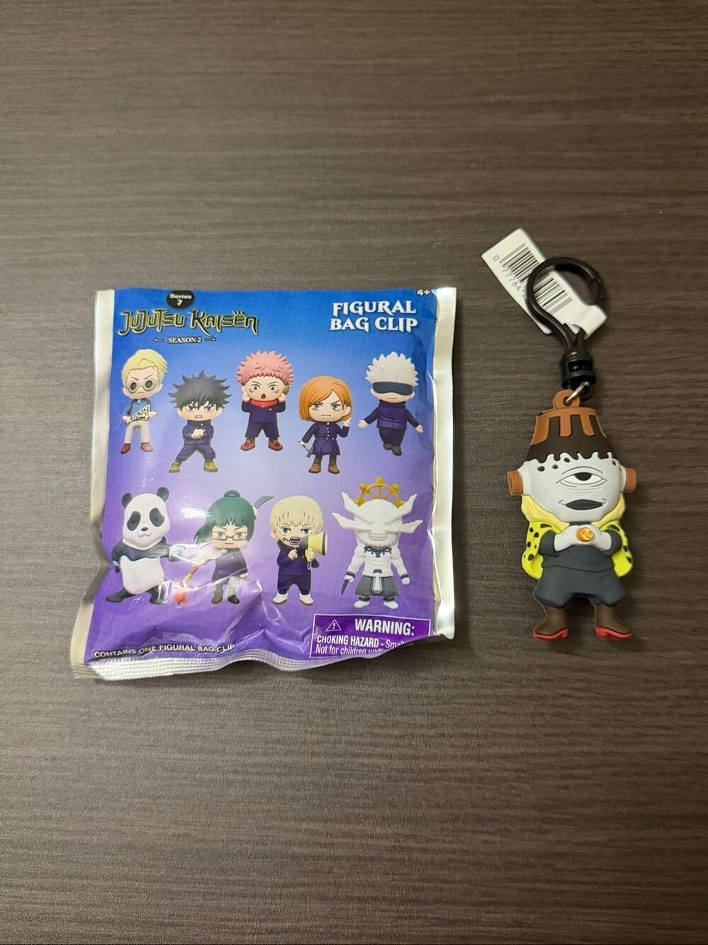 Jujutsu Kaisen Series 7 Blind Bag Clip Keychain CHASE - Jogo Using Ability